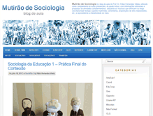 Tablet Screenshot of mutiraodesociologia.com.br